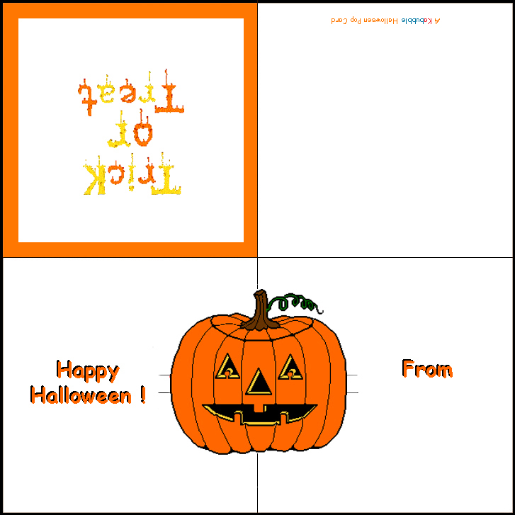 Halloween Card Templates Free Printable Templates